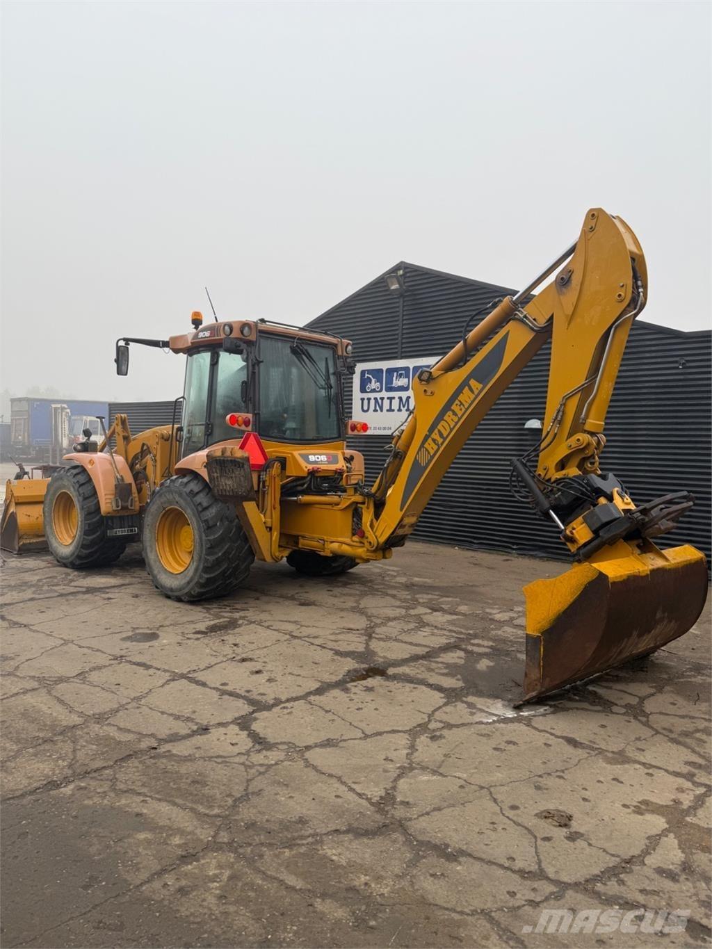 Hydrema 906D Graaf-laadcombinaties