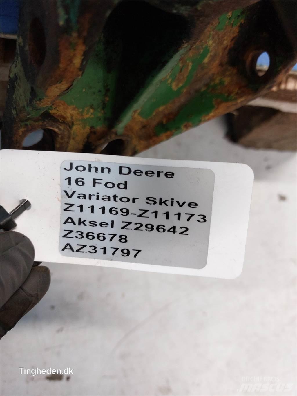 John Deere 1000 Accessoires voor maaidorsmachines