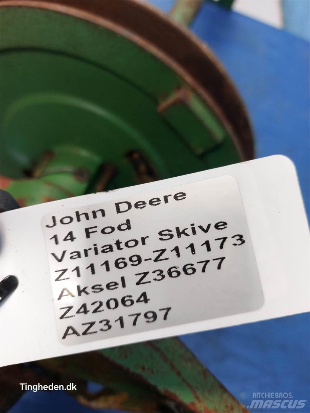 John Deere 1000 Accessoires voor maaidorsmachines