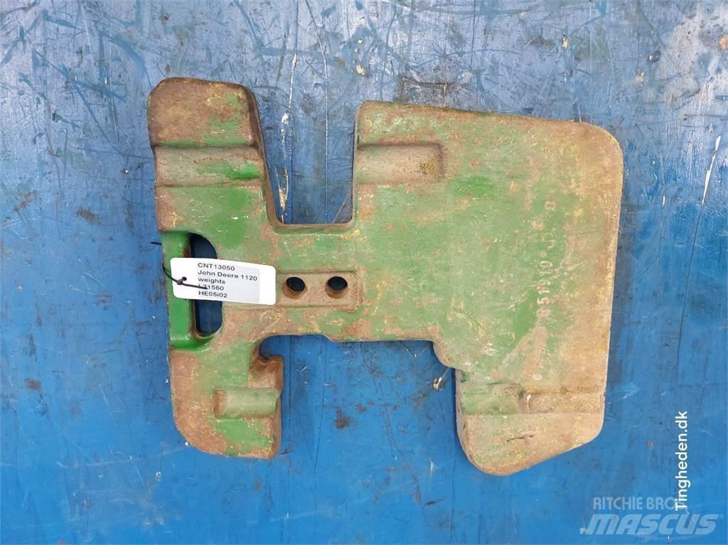 John Deere 1120 Frontgewichten