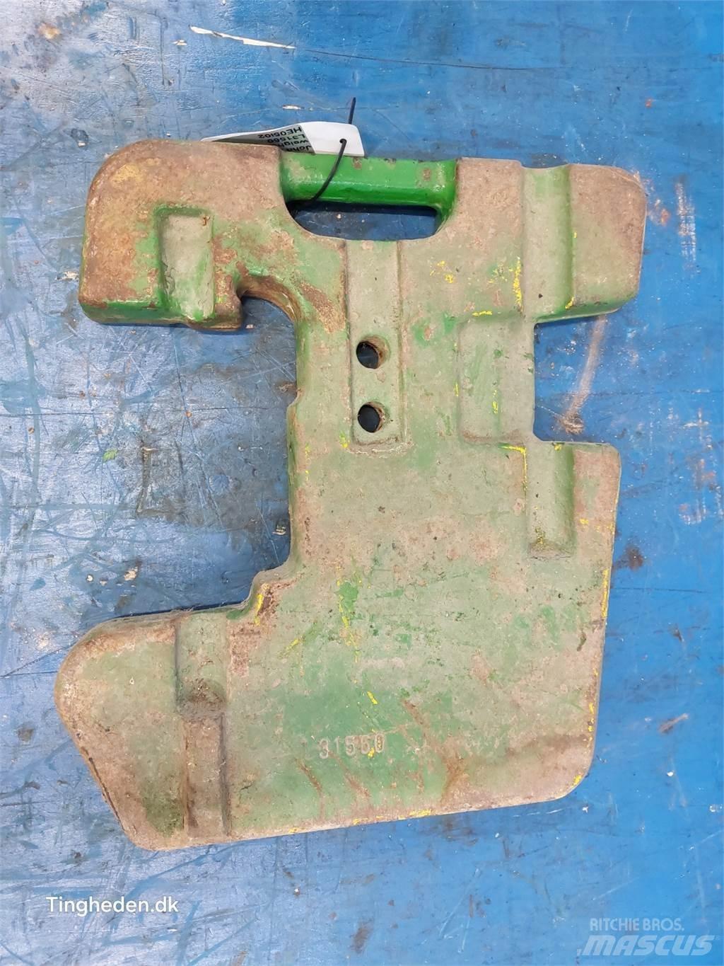 John Deere 1120 Frontgewichten