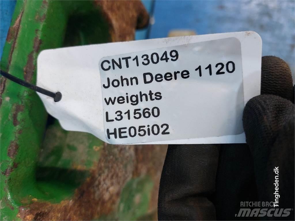 John Deere 1120 Frontgewichten