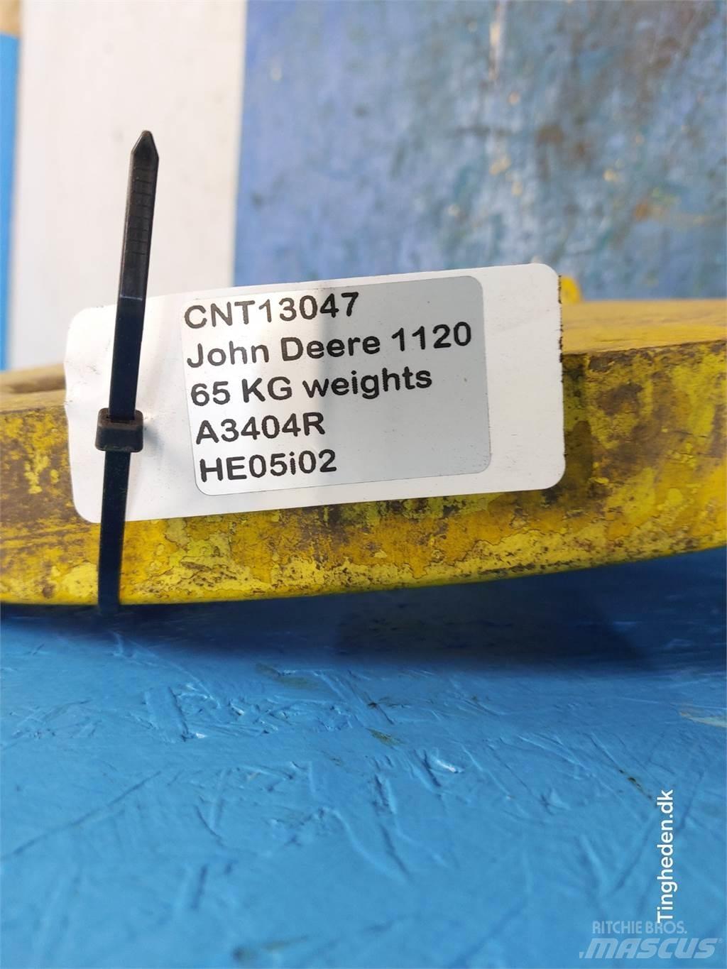 John Deere 1120 Frontgewichten