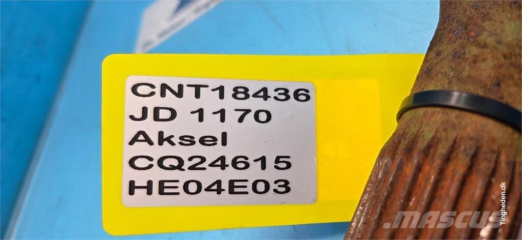 John Deere 1170 Transmissie