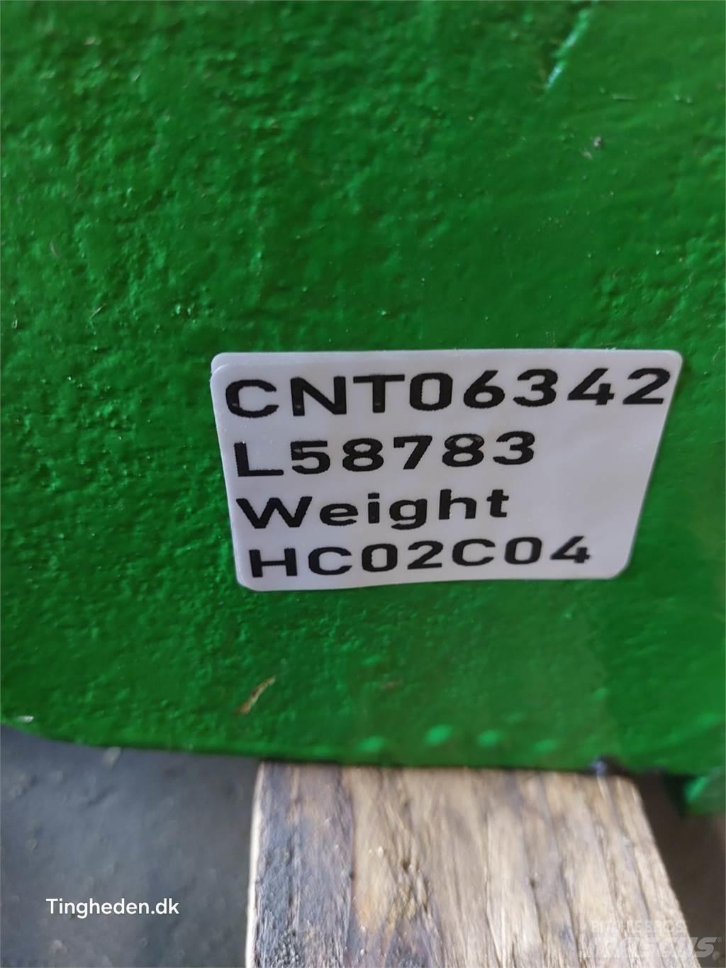 John Deere 1850 Frontgewichten