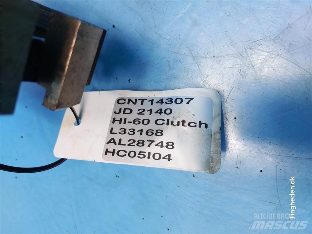 John Deere 2140 Transmissie