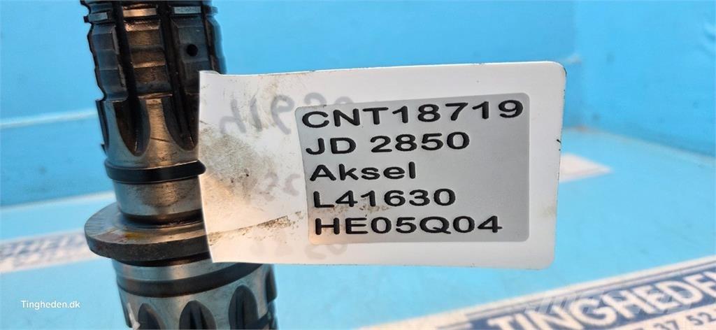 John Deere 2850 Transmissie