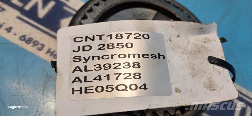 John Deere 2850 Transmissie