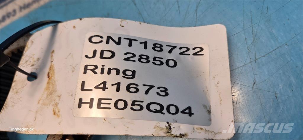 John Deere 2850 Transmissie
