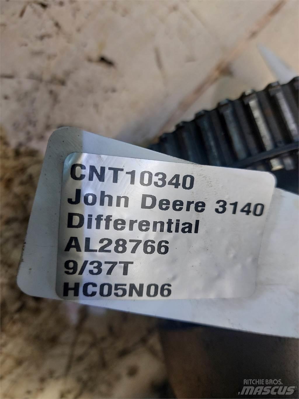 John Deere 3140 Transmissie