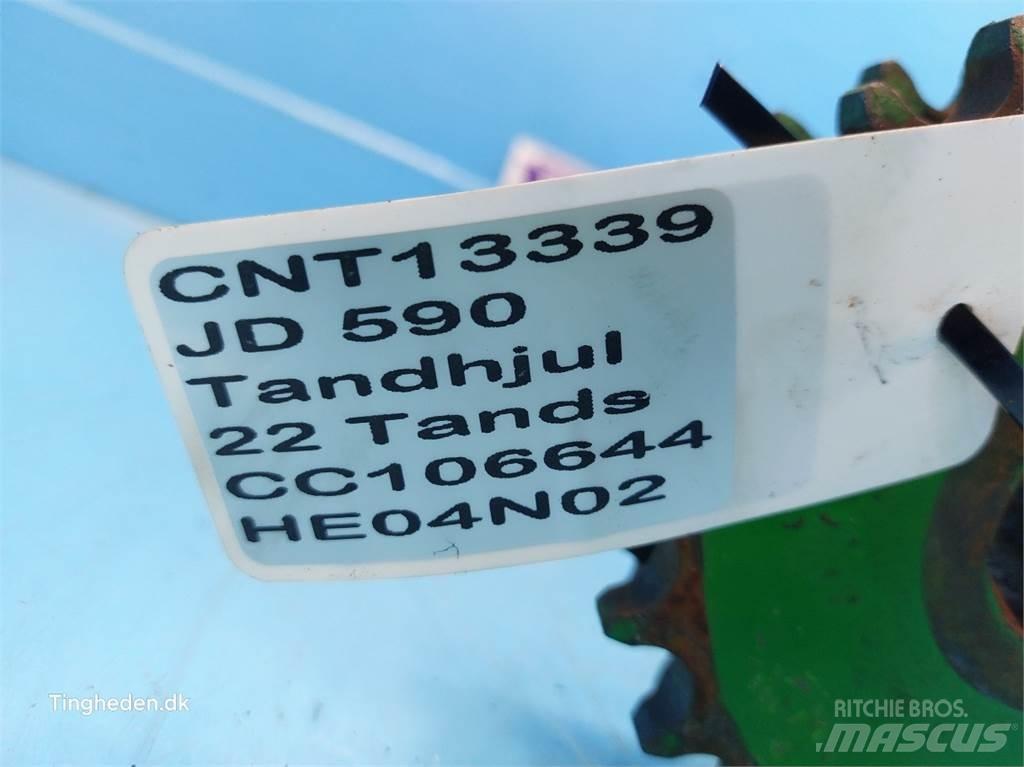 John Deere 590 Transmissie