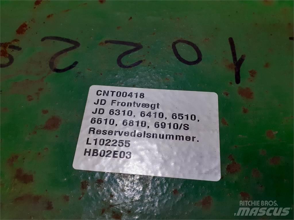 John Deere 6410 Frontgewichten
