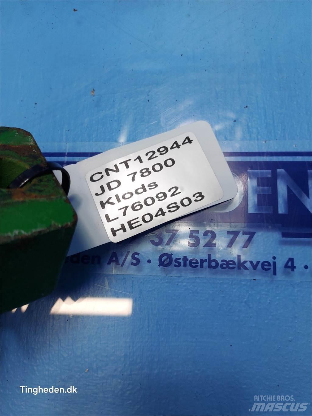 John Deere 7800 Overige accessoires voor tractoren