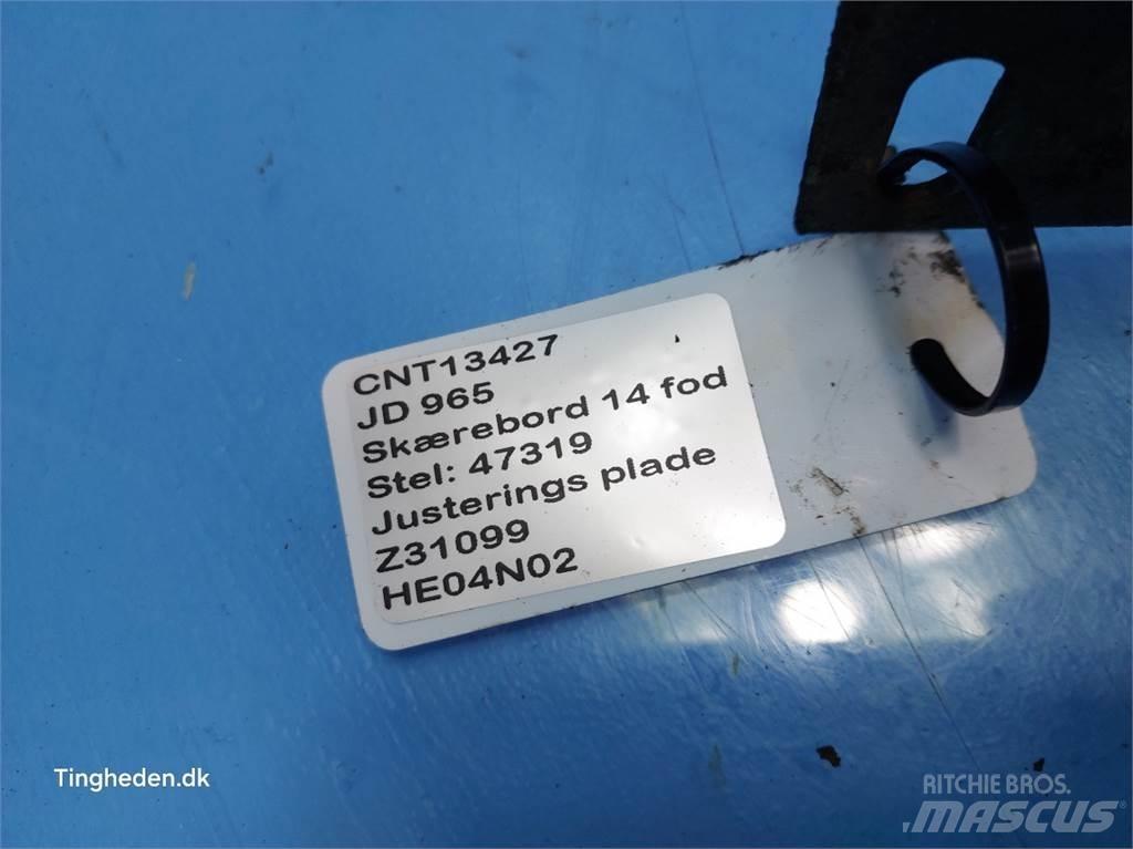 John Deere 965 Accessoires voor maaidorsmachines