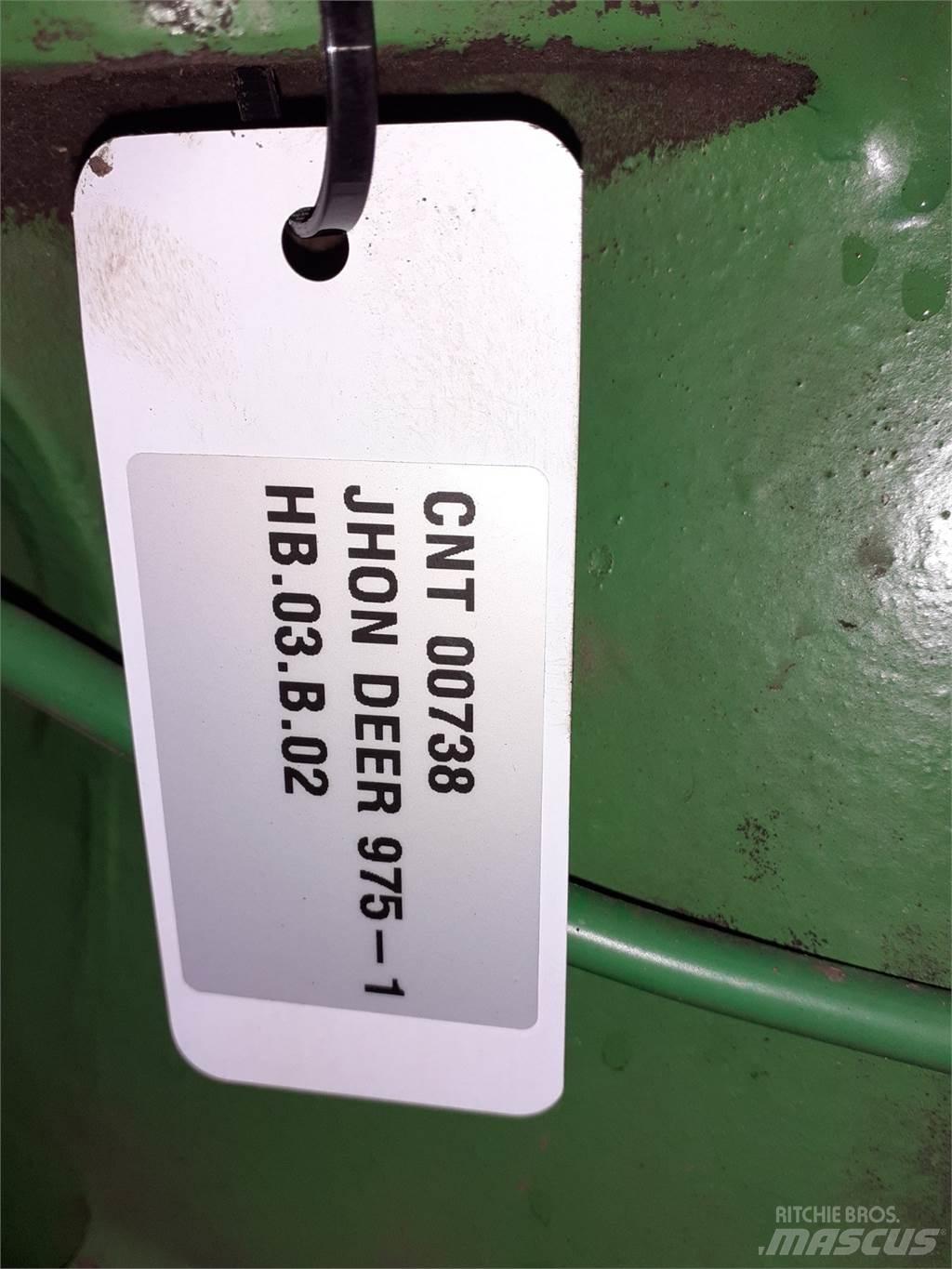 John Deere 975 Transmissie