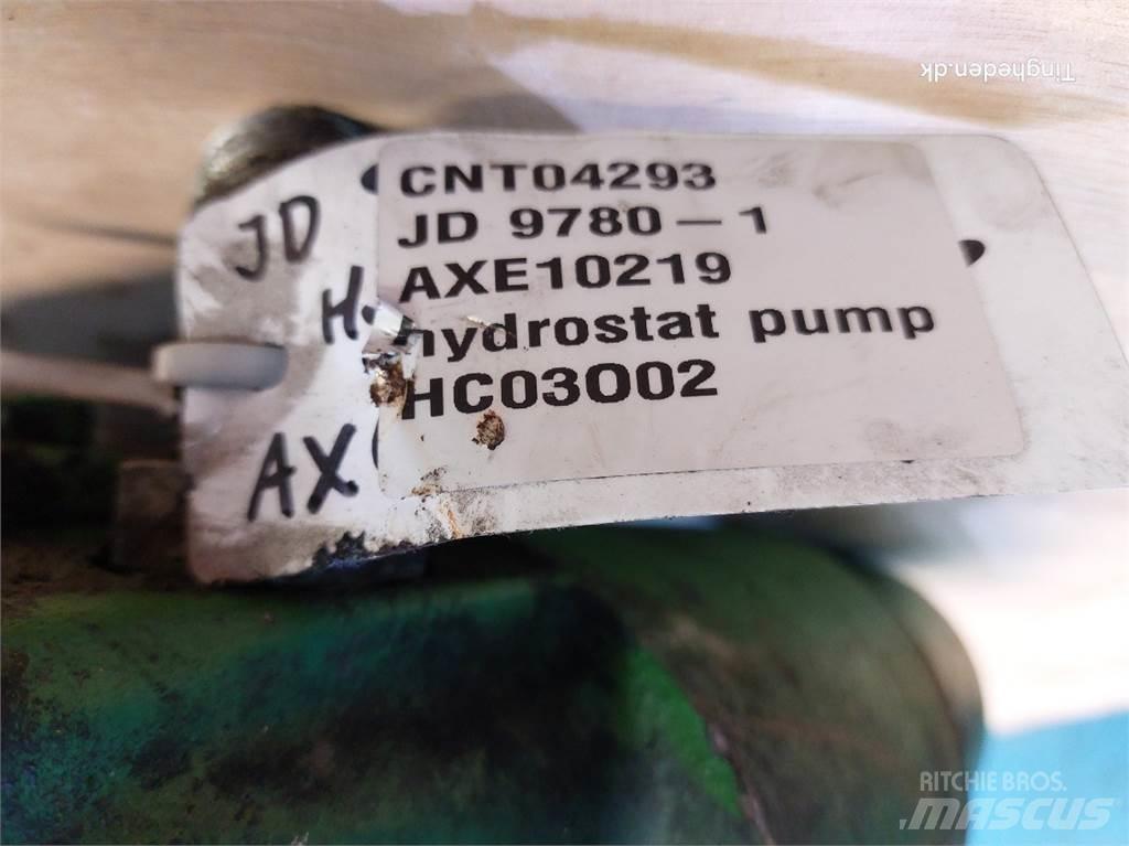 John Deere 9780 Hydraulics