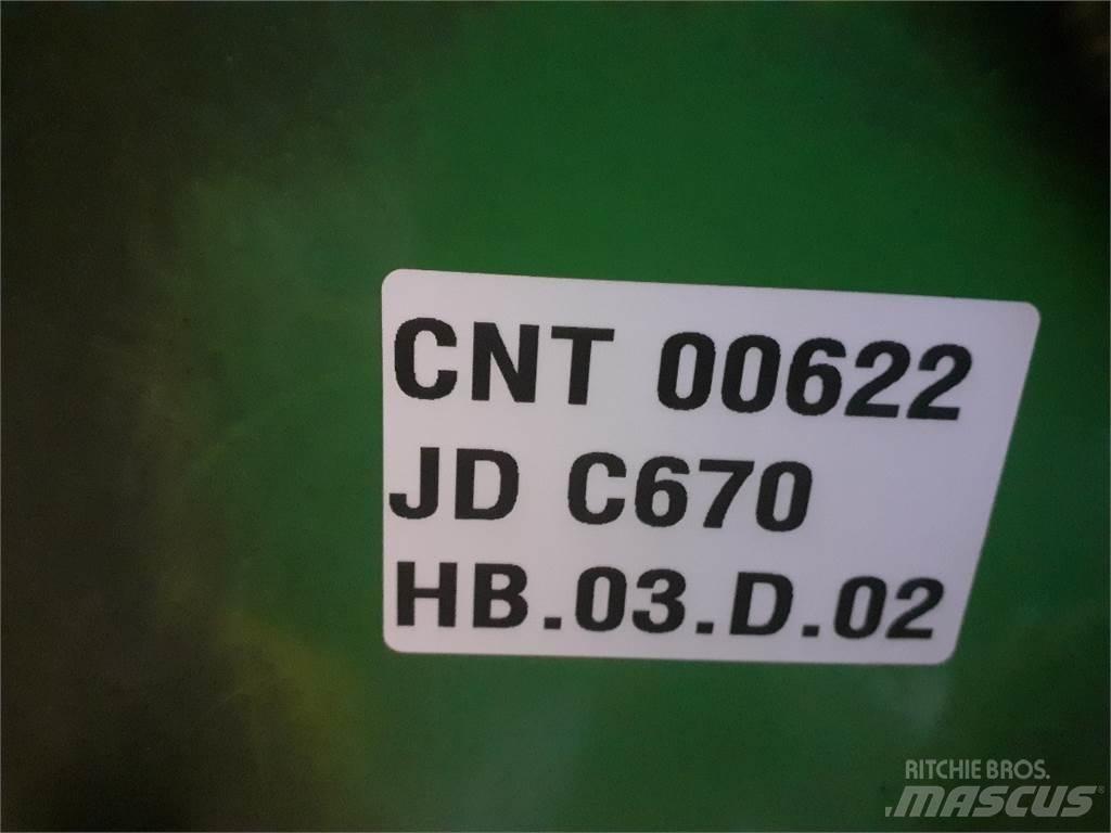 John Deere C670 Accessoires voor maaidorsmachines