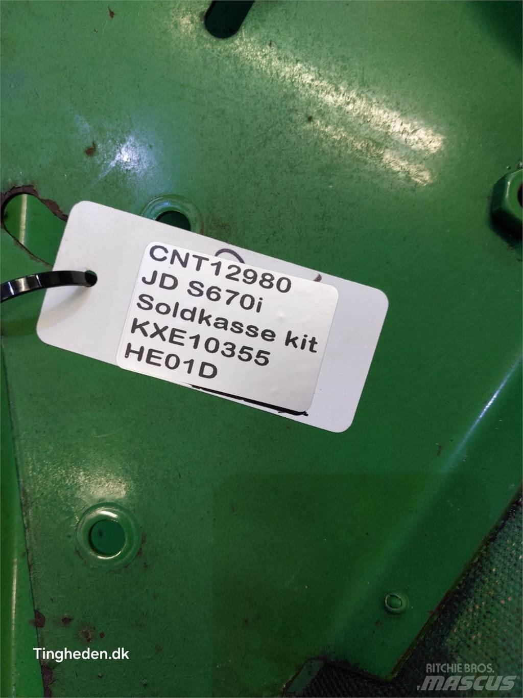 John Deere S670 Zand- en zoutstrooimachines