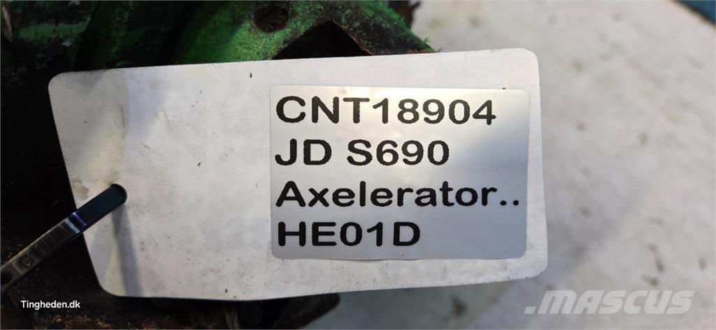 John Deere S690 Accessoires voor maaidorsmachines