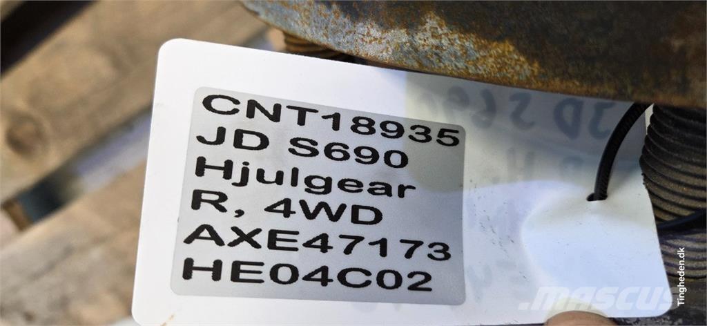 John Deere S690 Accessoires voor maaidorsmachines