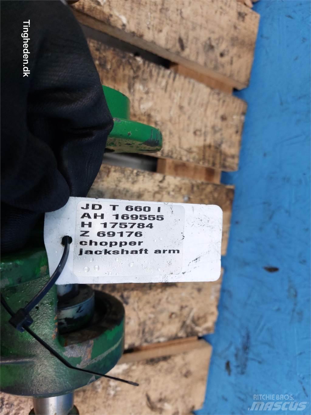 John Deere T660i Accessoires voor maaidorsmachines