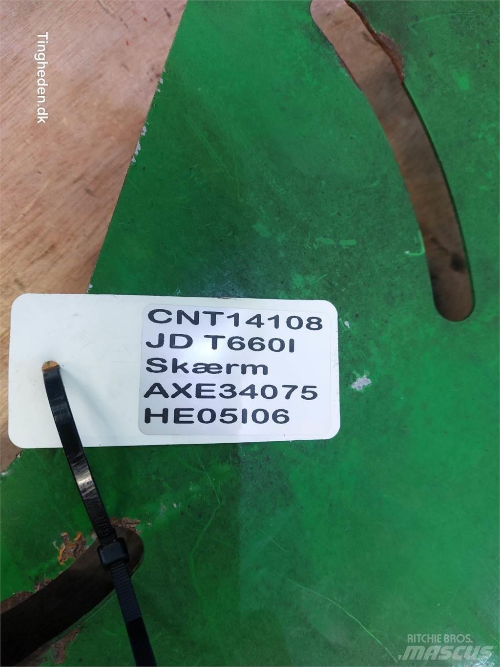 John Deere T660I Accessoires voor maaidorsmachines