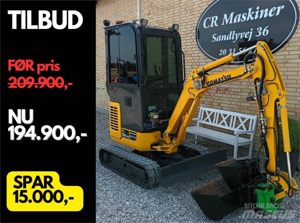 Komatsu pc16r hs Minigraafmachines < 7t