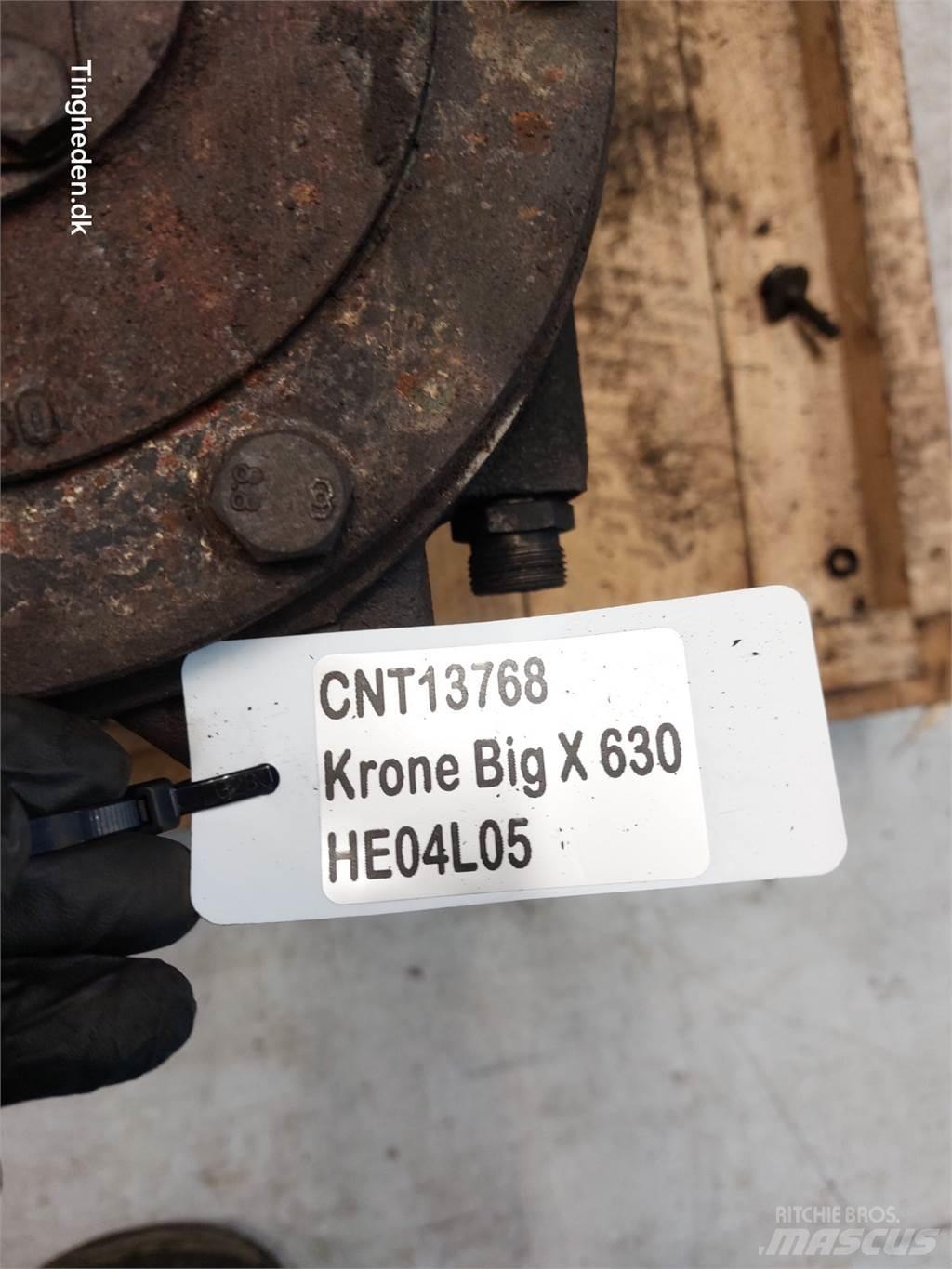 Krone Big X 360 Hydraulics