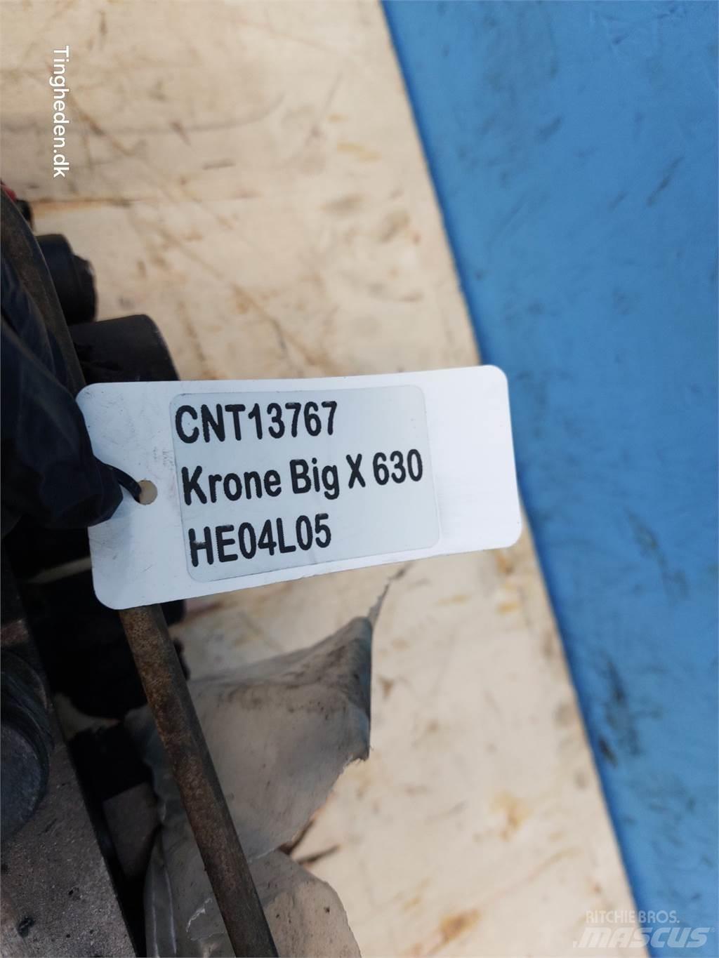 Krone Big X 360 Hydraulics
