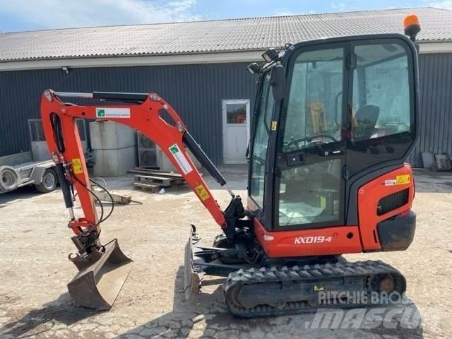 Kubota KX19-4 Minigraafmachines < 7t