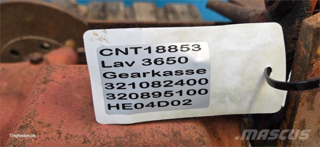 Laverda 3650 Transmissie
