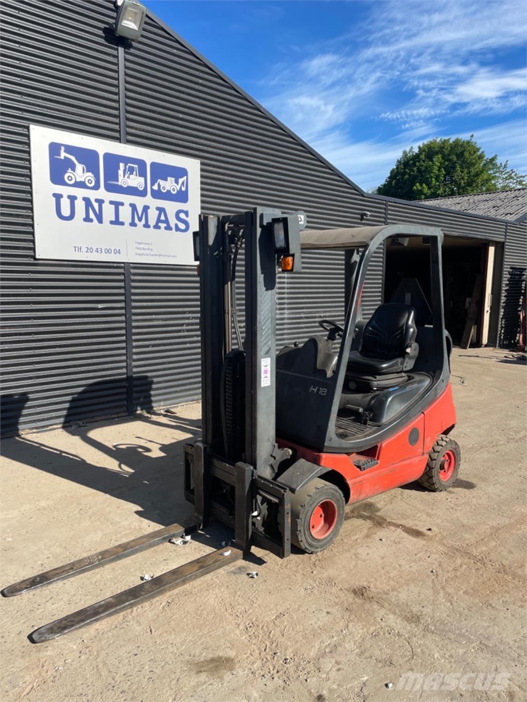 Linde H18T LPG heftrucks