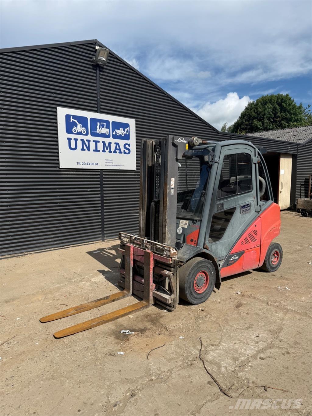 Linde H35D Diesel heftrucks