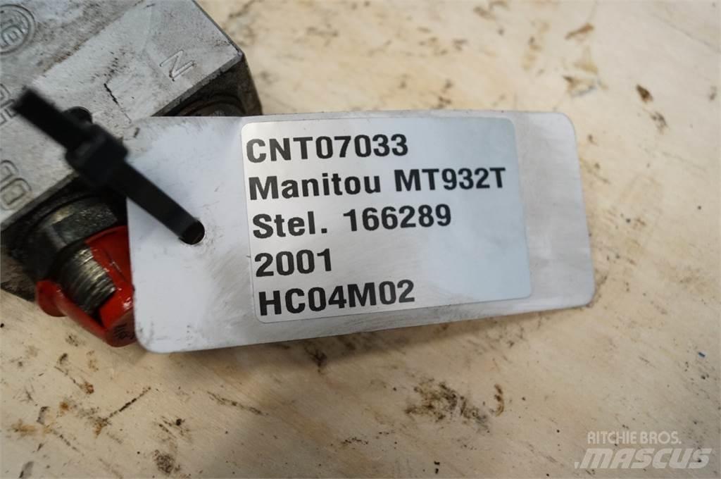 Manitou MT 932 Hydraulics