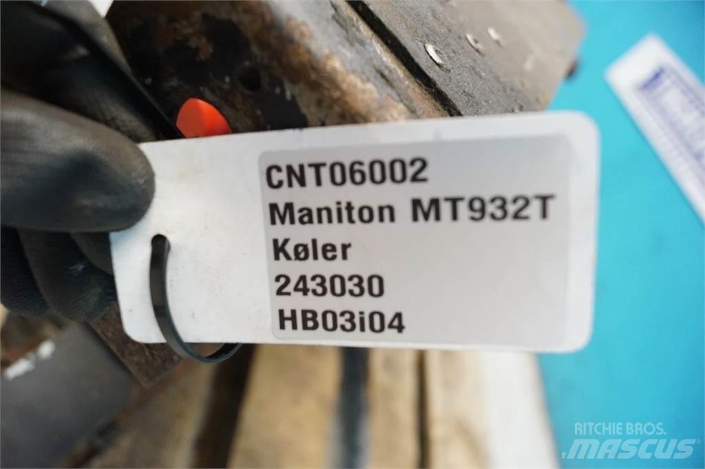 Manitou MT 932T Radiatoren