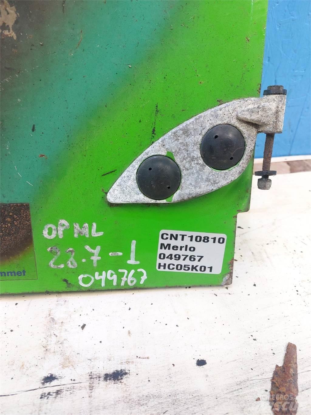 Merlo P28.7 Puinbakken