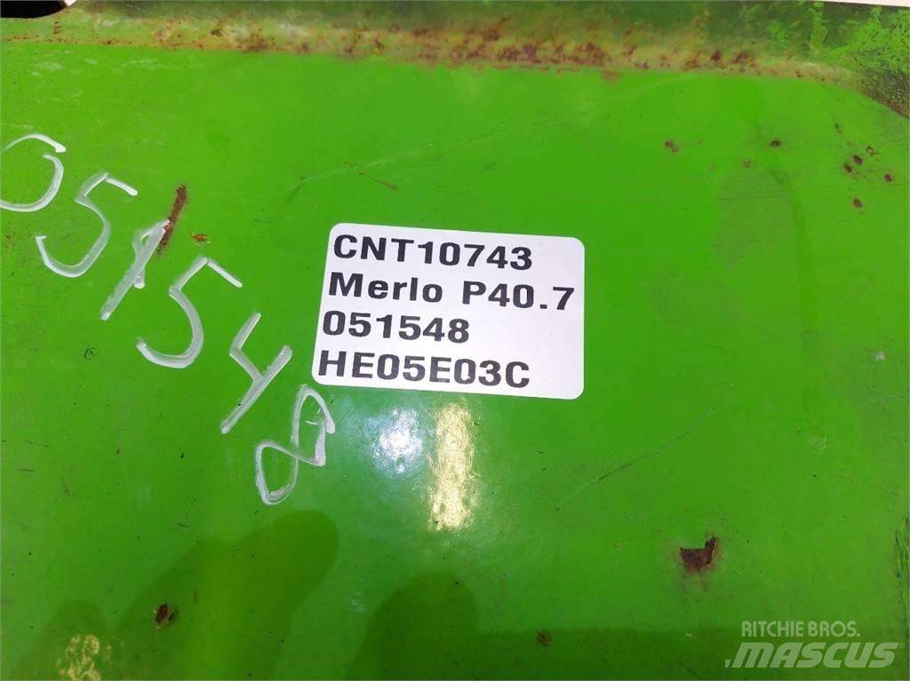 Merlo P40.7 Puinbakken