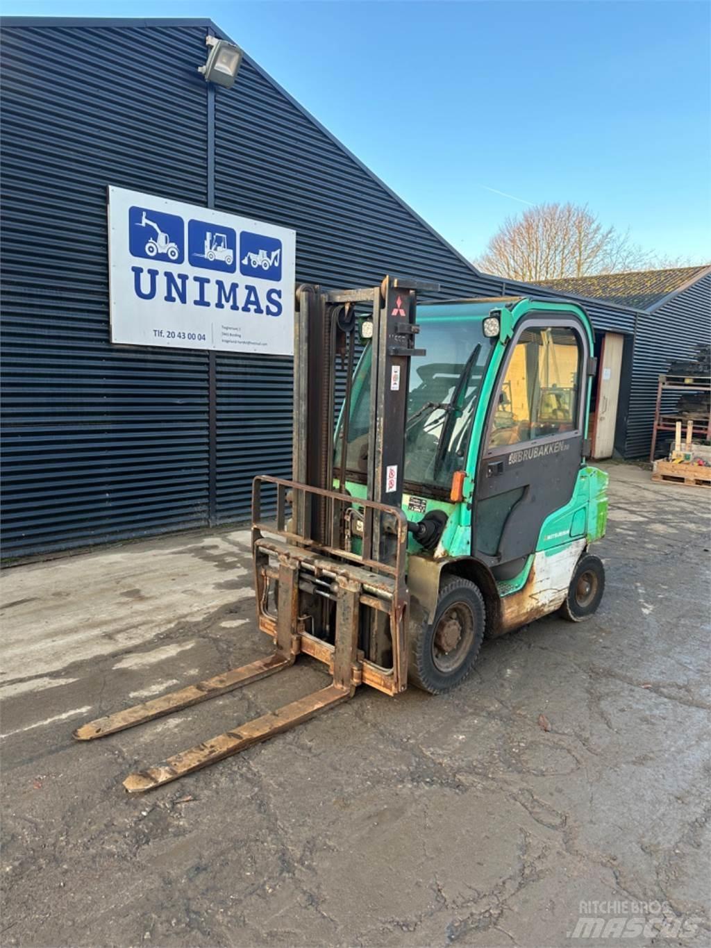 Mitsubishi FD25 Diesel heftrucks
