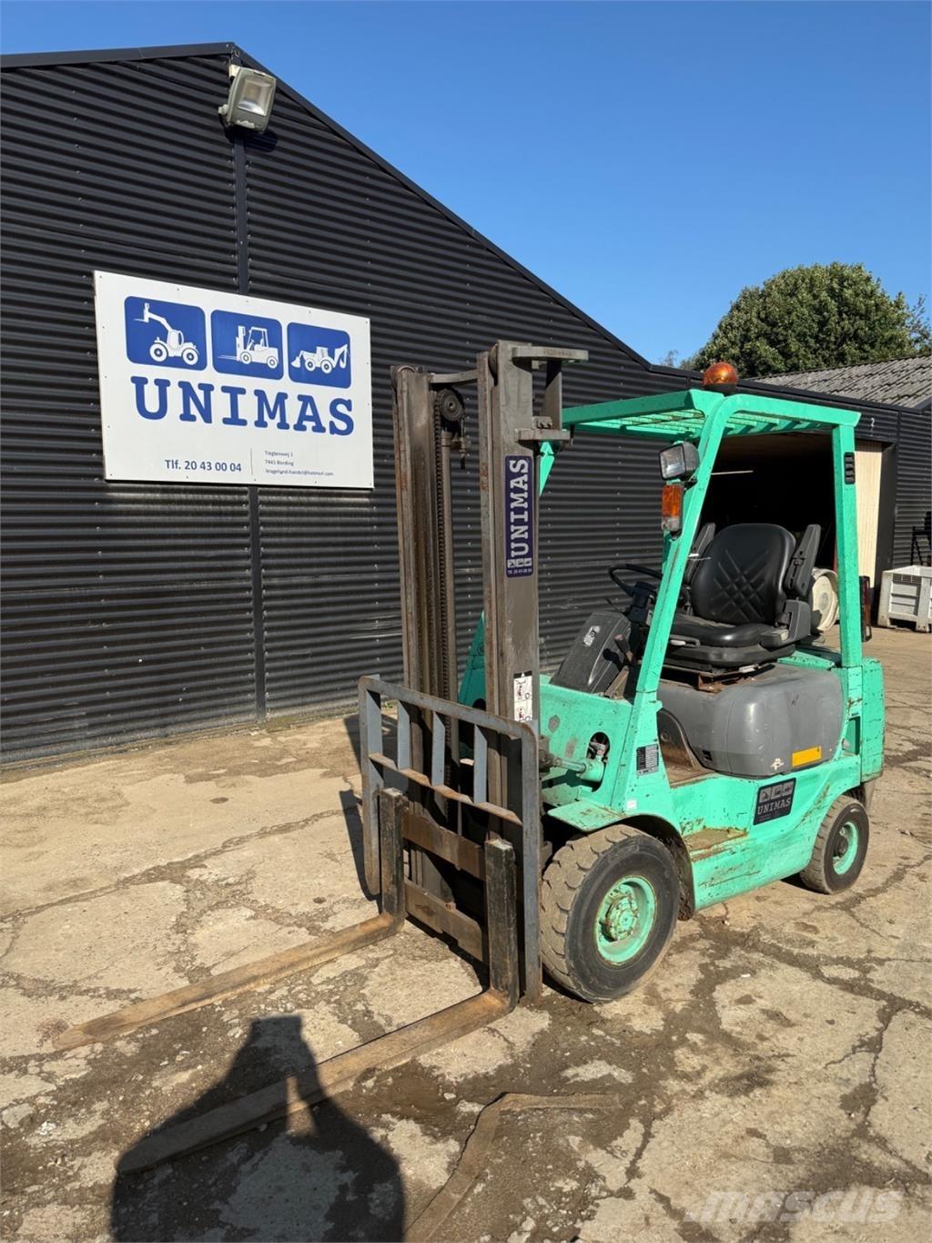 Mitsubishi FG14 LPG heftrucks