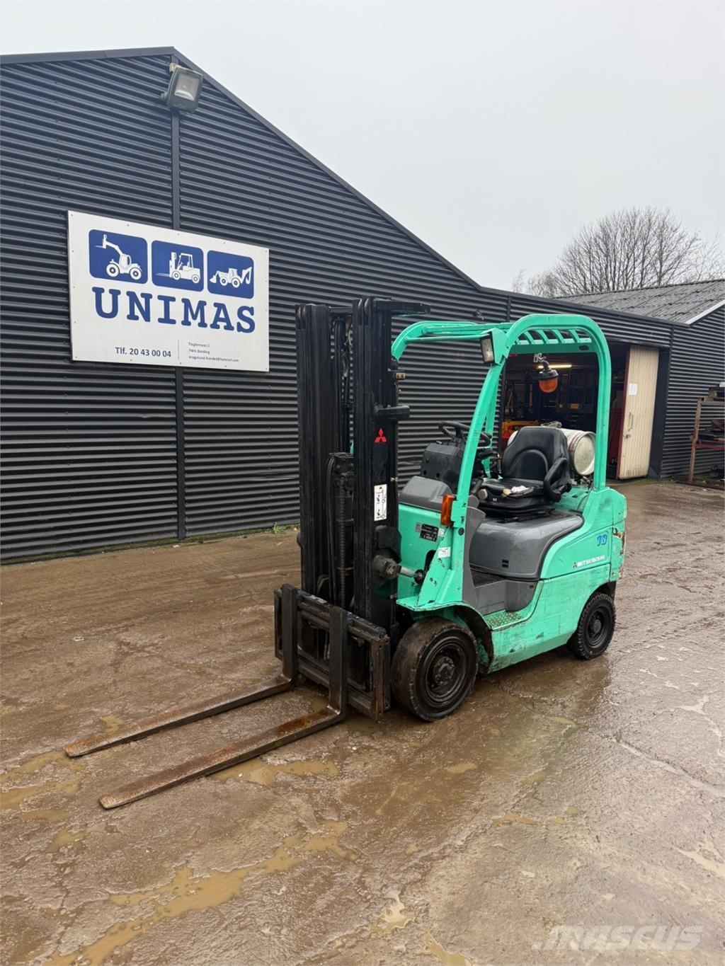 Mitsubishi FG18 LPG heftrucks