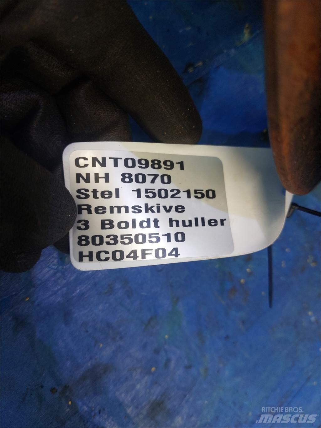 New Holland 8070 Accessoires voor maaidorsmachines