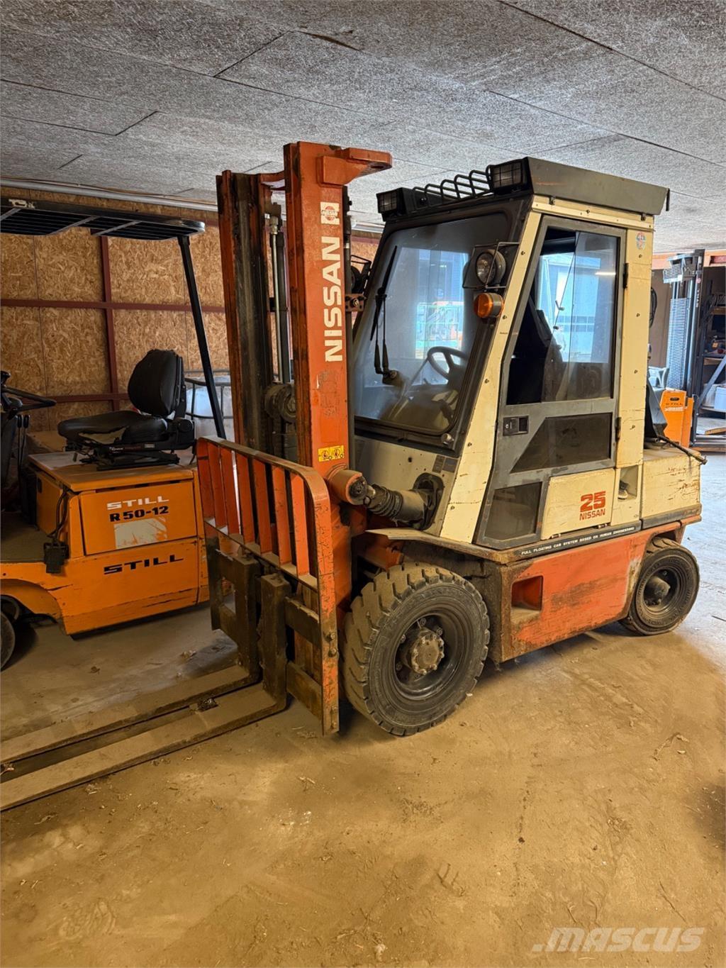 Nissan FG25 LPG heftrucks