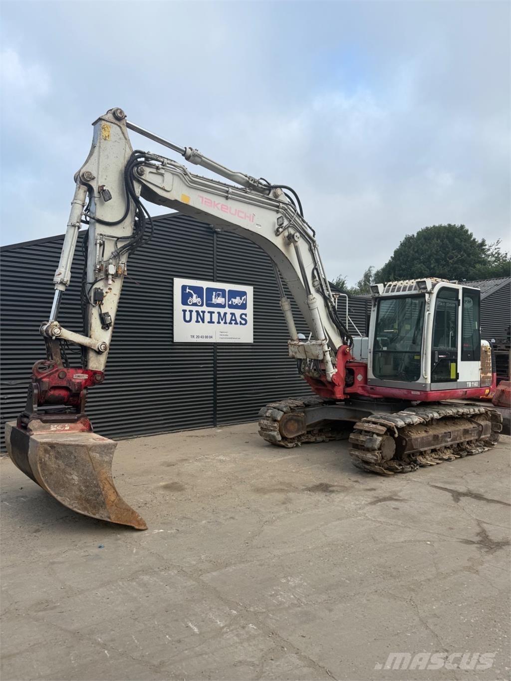 Takeuchi TB1140 Rupsgraafmachines