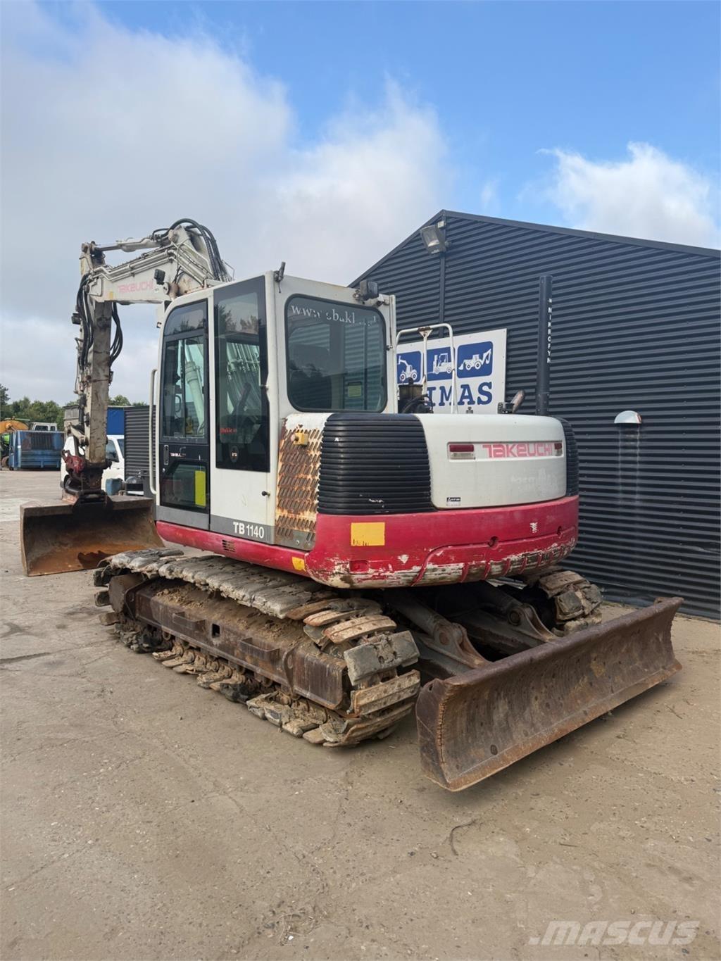 Takeuchi TB1140 Rupsgraafmachines