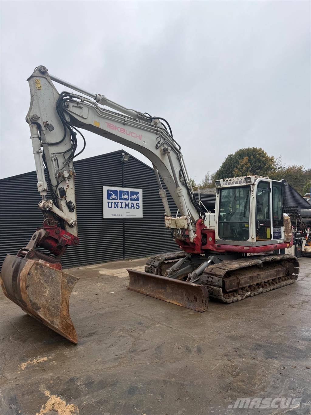 Takeuchi TB1140 Rupsgraafmachines