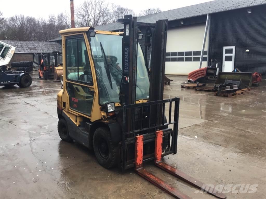 TCM FG25 LPG heftrucks