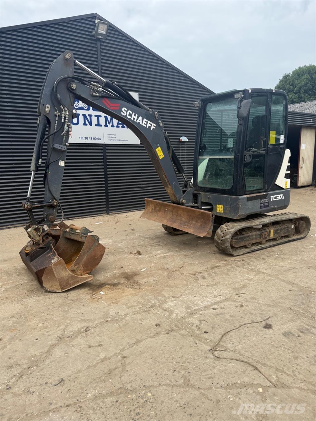 Terex TC37 Minigraafmachines < 7t