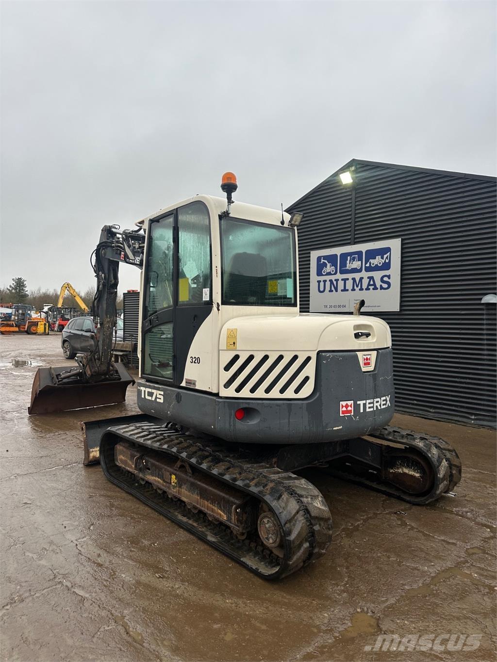 Terex TC75 Rupsgraafmachines