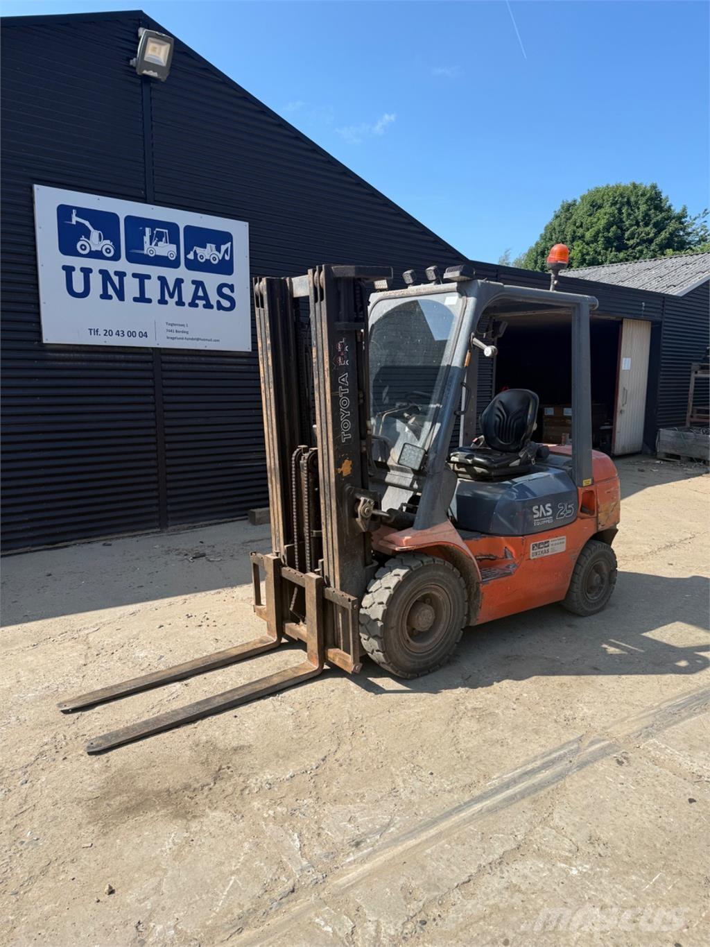 Toyota FD25 Diesel heftrucks