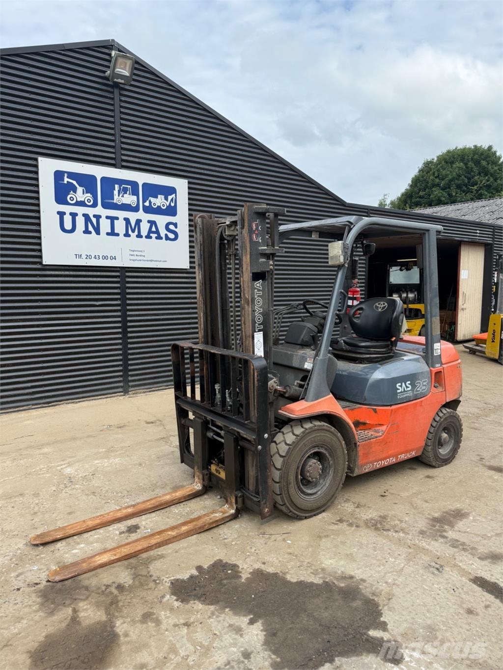 Toyota FD25 Diesel heftrucks